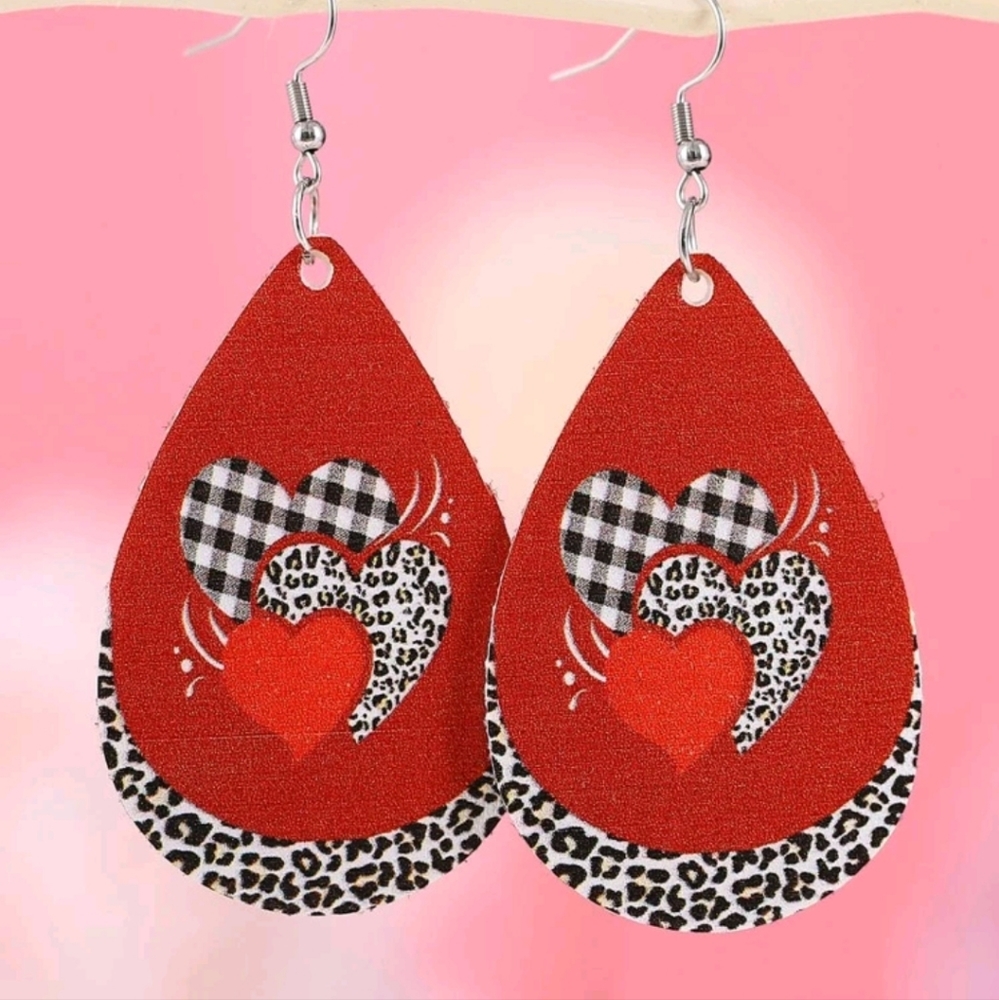 Valentines day earrings